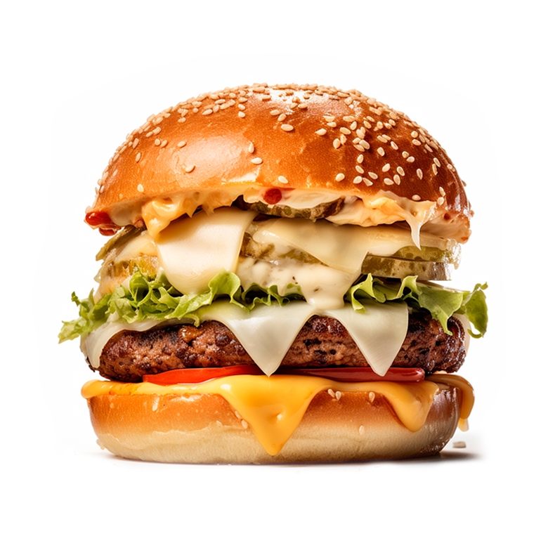 Бургер 4 сыра