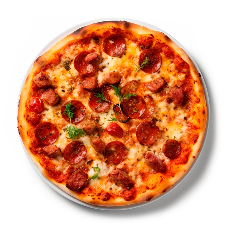  Пицца Nож и Мясо