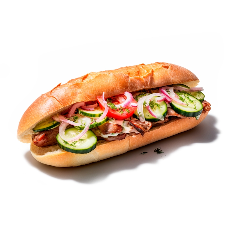 Чиабатта Nож и Мясо